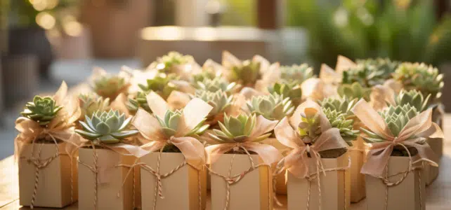 Idées de cadeaux de mariage originaux pour les invités